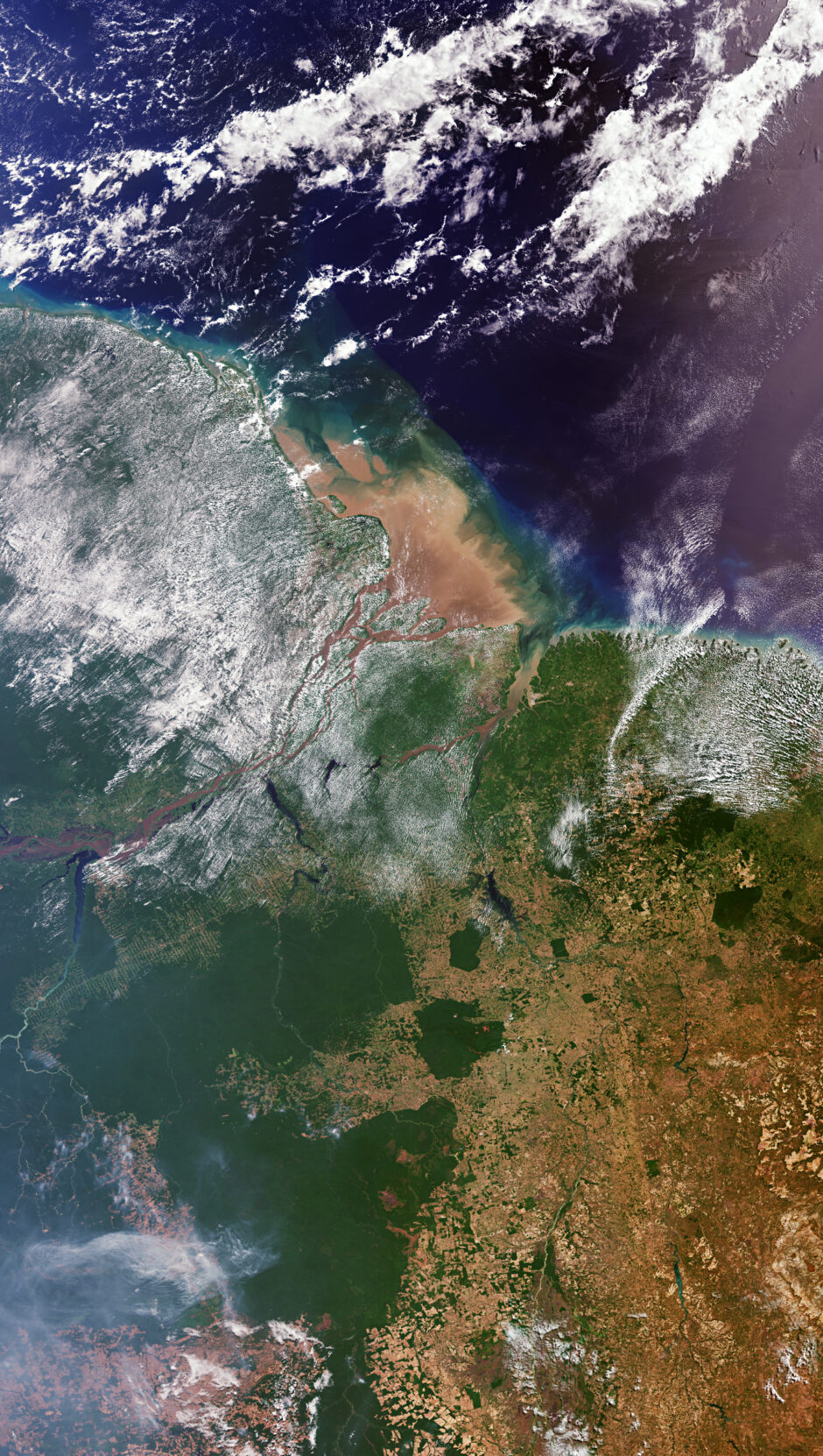 Earth from Space The Amazon plume (1)