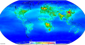 Nitrogen dioxide worldwide