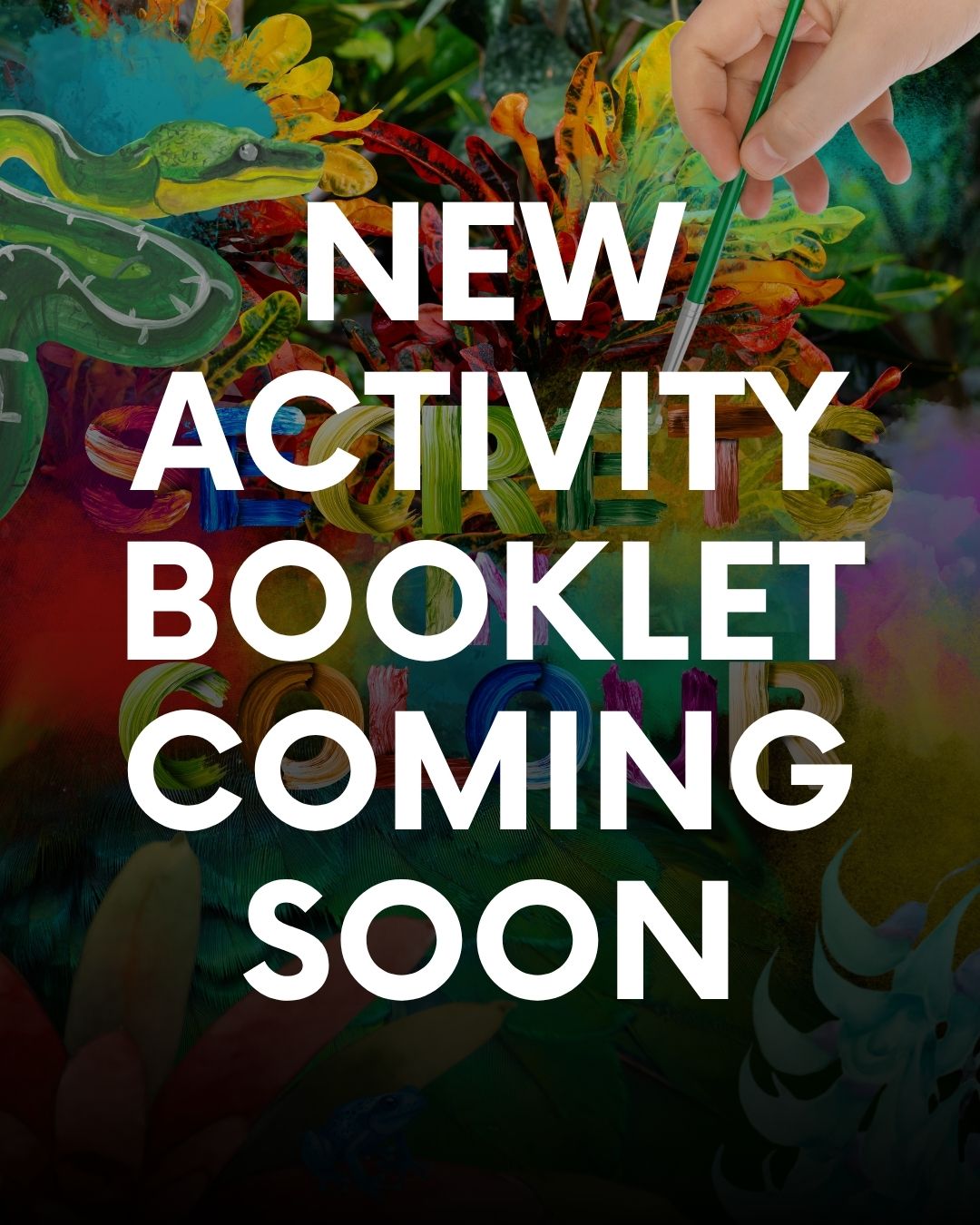 New Activity Booklet Coming Soon - The Living Rainforest